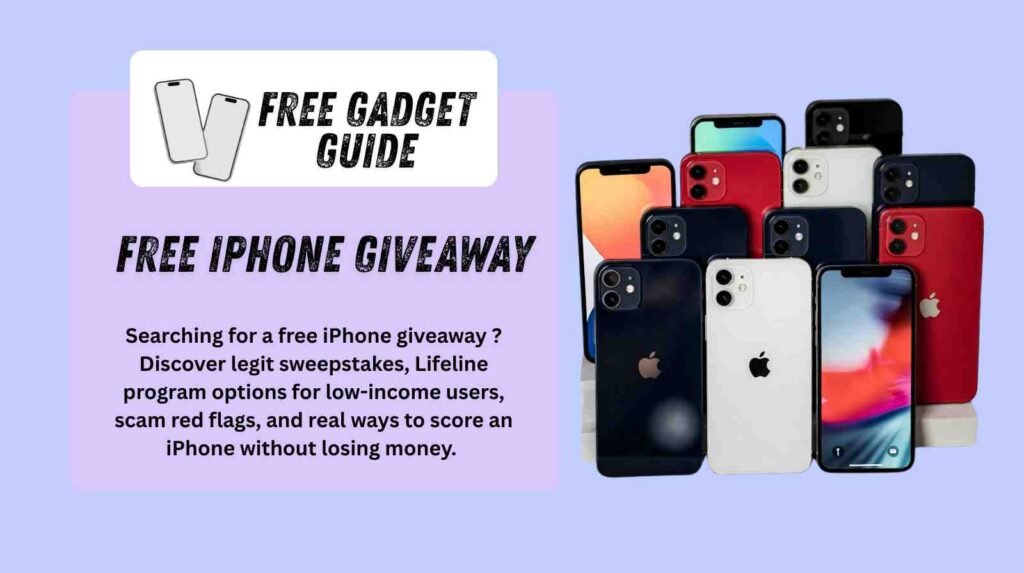 Free iPhone Giveaway